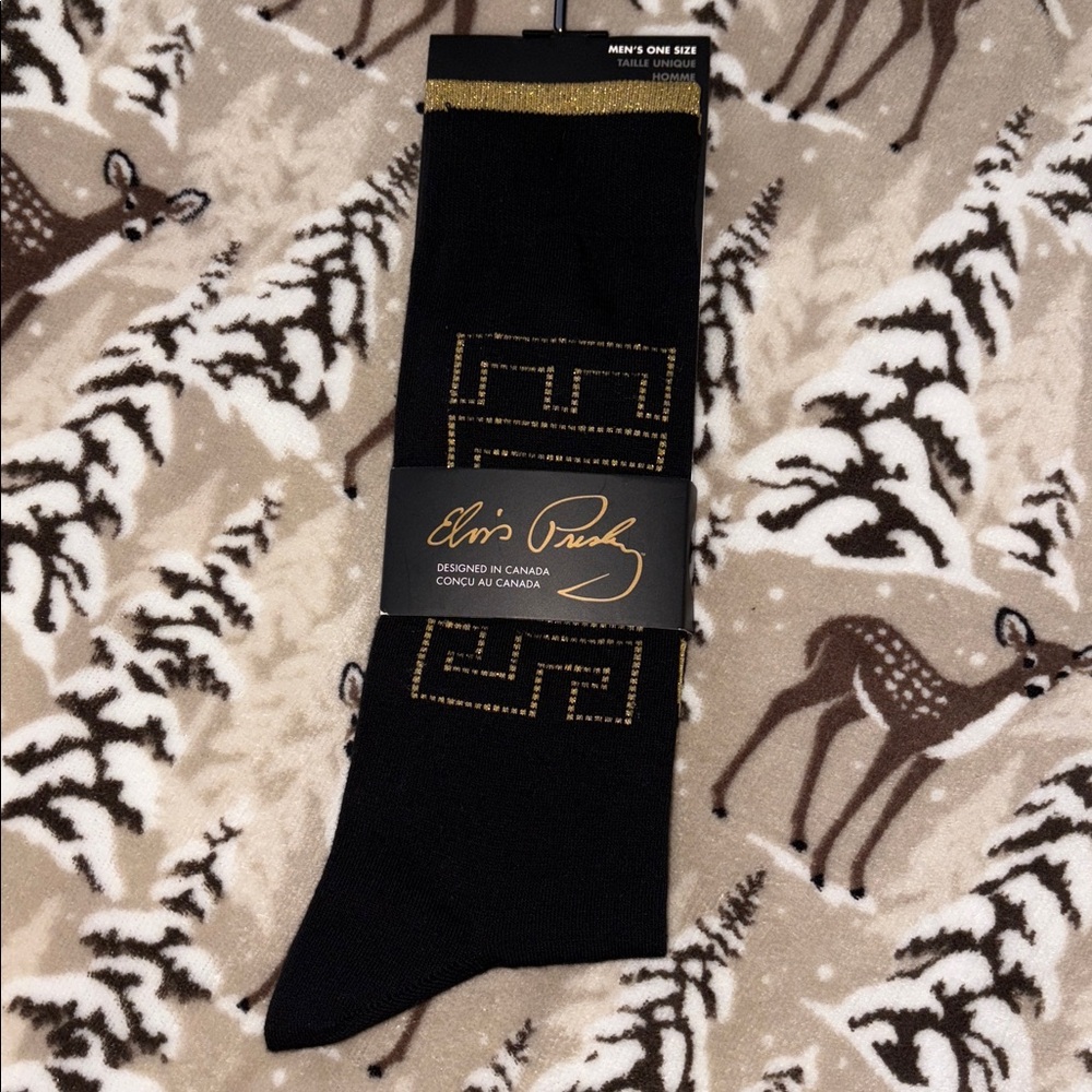 🕴️Elvis socks. Calf length. Men’s. New
